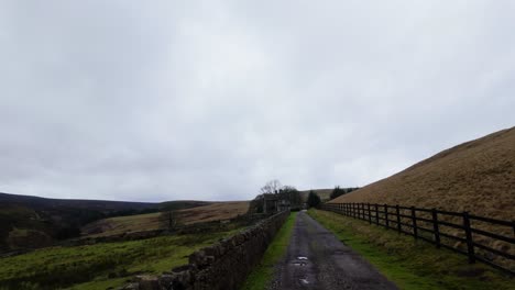 Yorkshire-Moorlandschaft-In-Der-Englischen-Landschaft