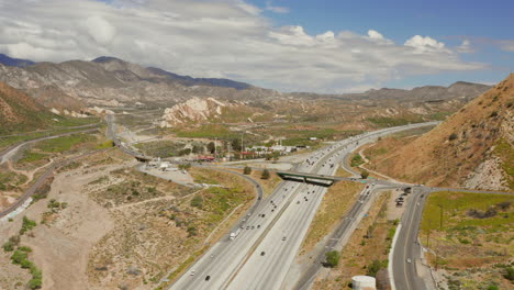 the i-15 from los angeles to las vegas, near phelan