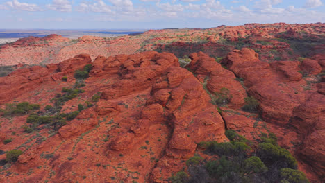 des images de drones du territoire du nord du kings canyon à 25 images par seconde.