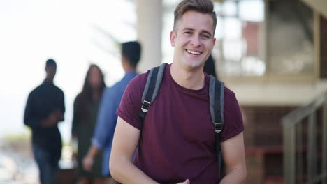 ¡me encanta la vida en el campus!