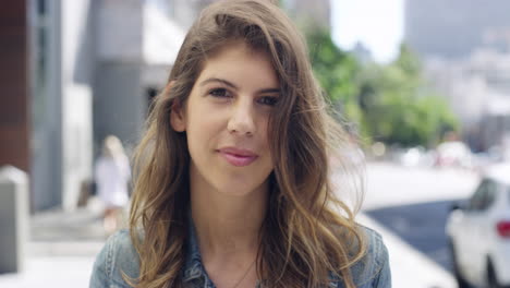 an attractive young woman being asked