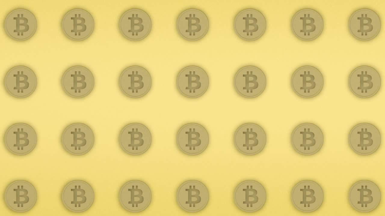 animación de fondo de las bitcoins