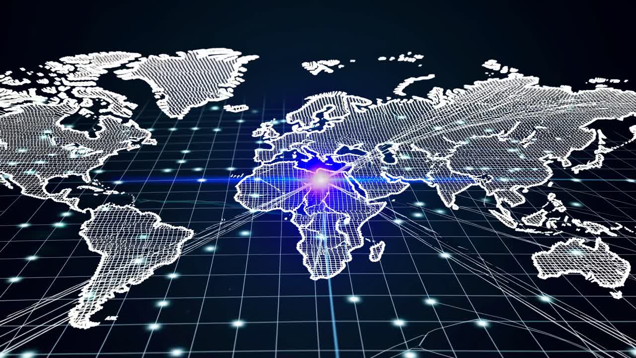 карта глобальной сети