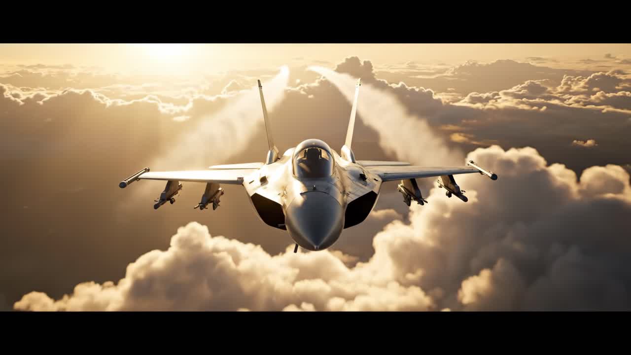 Jet Fighter in the Sky