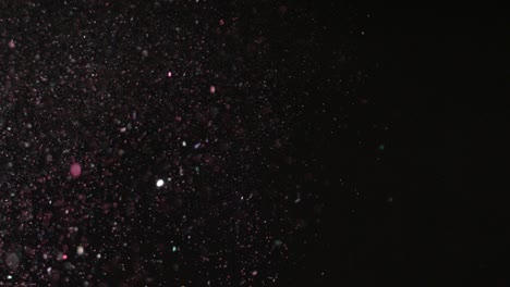 brillo realista explotando sobre un fondo negro