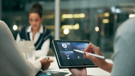 smart home control using a tablet