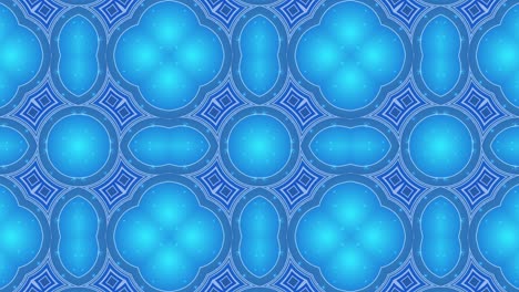 kaleidoscopio patrones de bucle sin costuras animación abstracto fondo gráfico en movimiento multicolor.