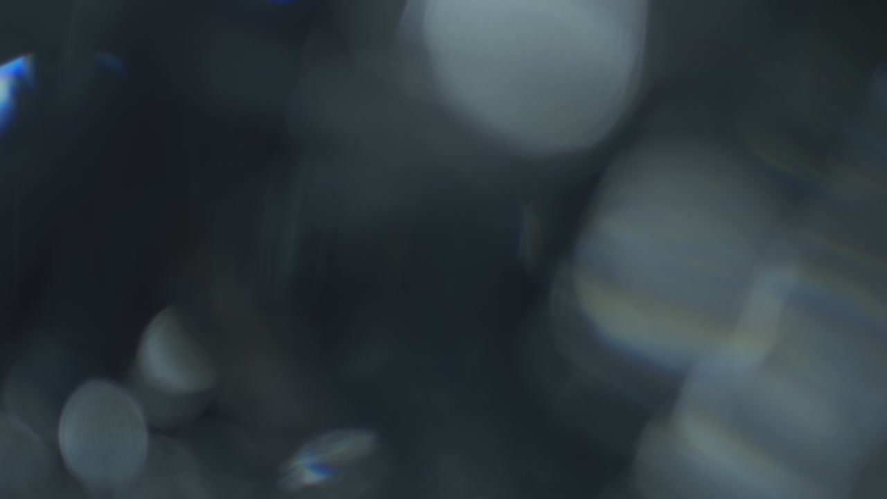 Abstract Light Leaks and Bokeh Overlay Effect