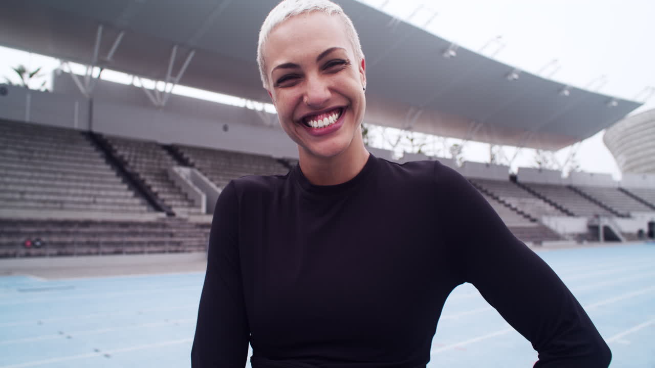 I'm happiest when I'm on the track