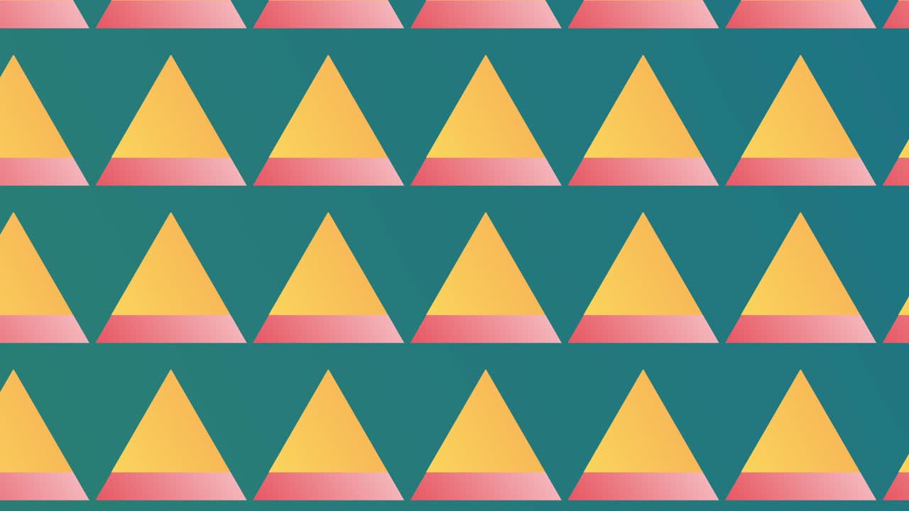 기하학적 텍스처 삼각형 루프 4k