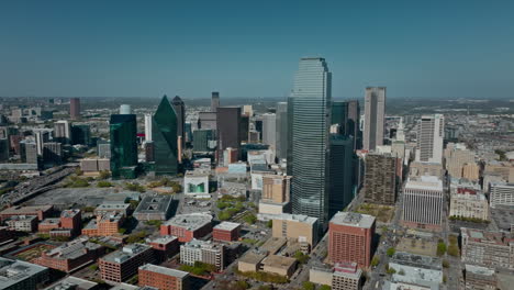 aerial view of dallas, texas