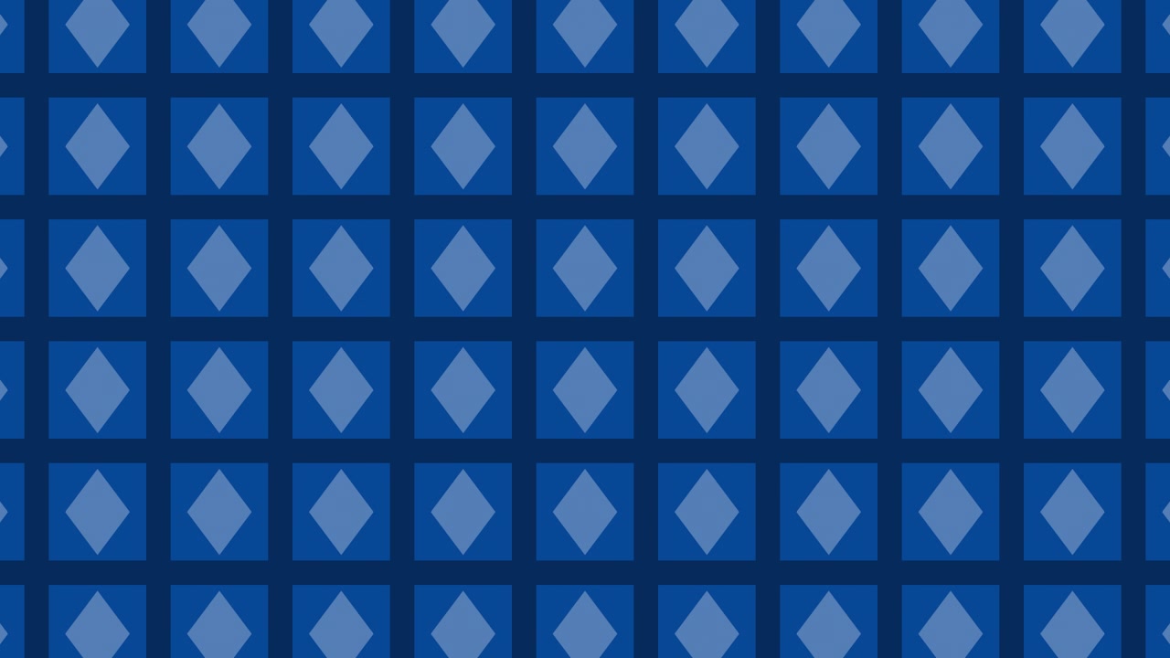 Modello astratto di diamante blu