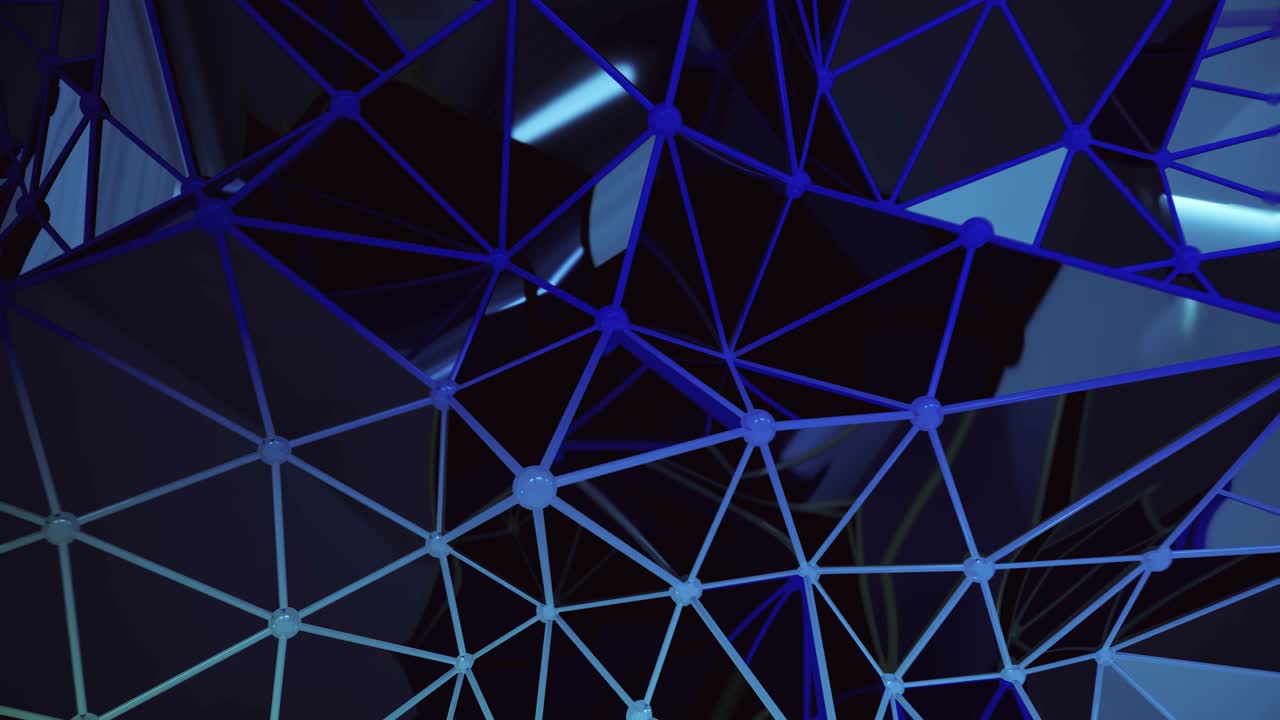 la red neuronal abstracta de 4k.