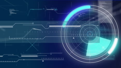 animation of scope scanning and data processing