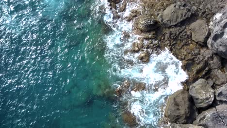 ocean from above - gigantes tenerife drone 4k