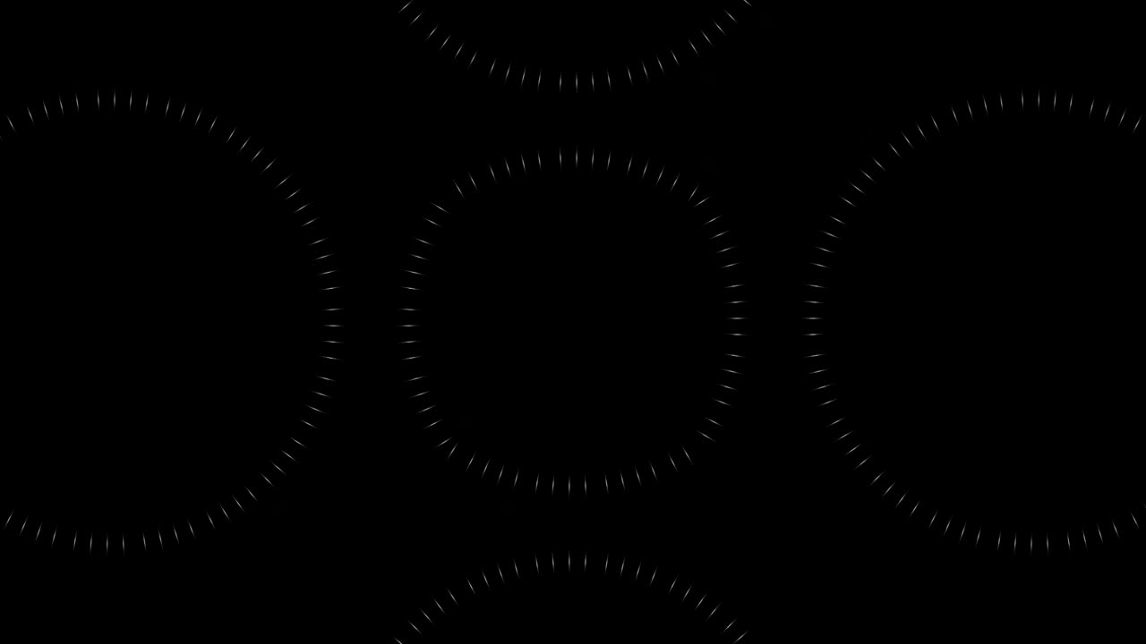 추상적인 빛의 칼레도스코프 (seamless loop)