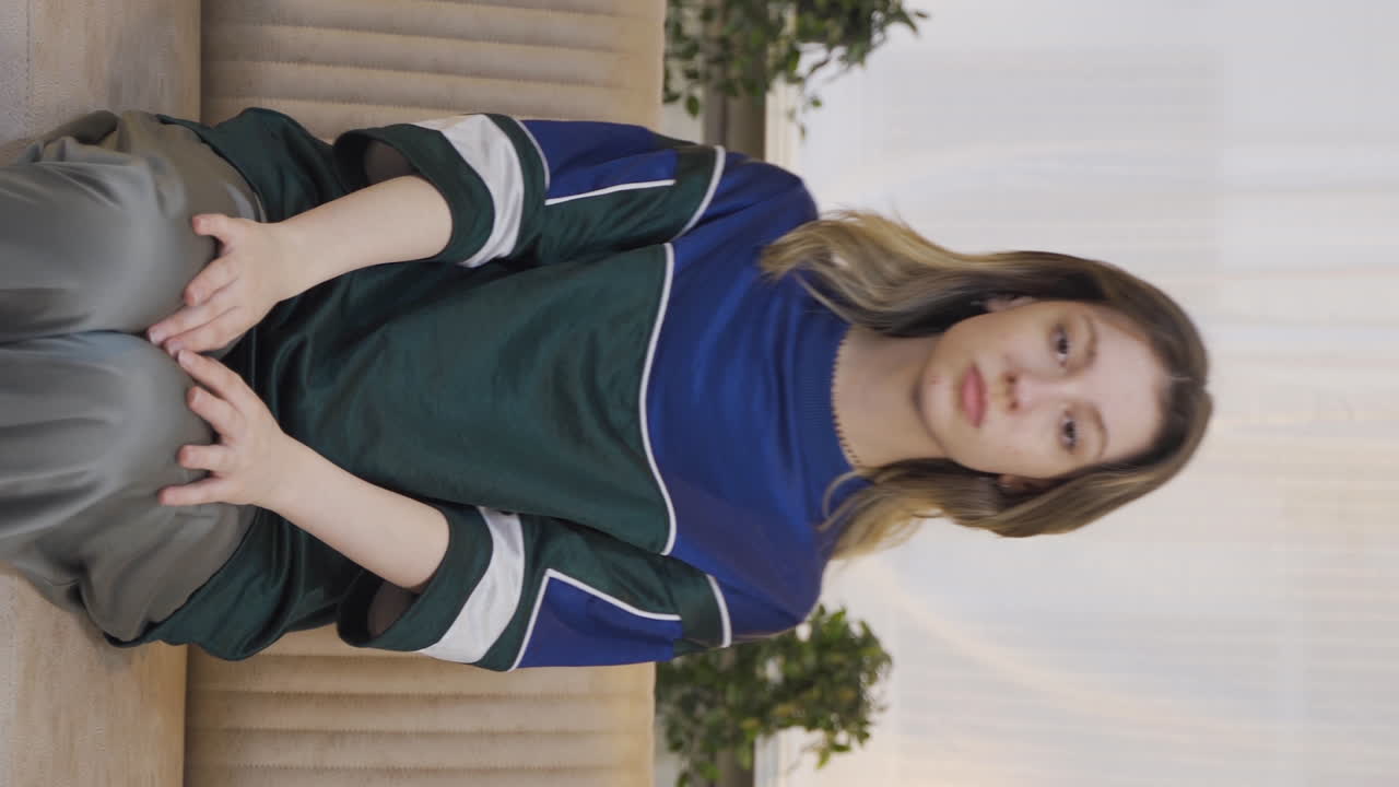 vídeo vertical del síndrome de agotamiento.