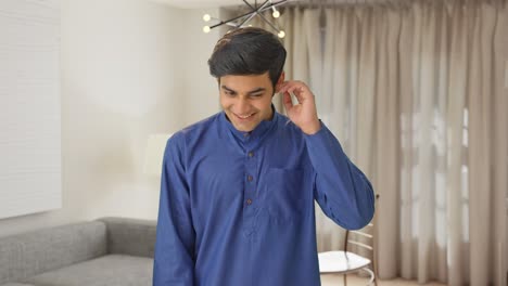 Cute-and-shy-Indian-boy