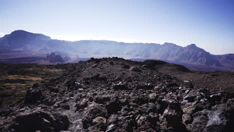 Parched-waterless-undeveloped-lands-of-Teide-park-Spain