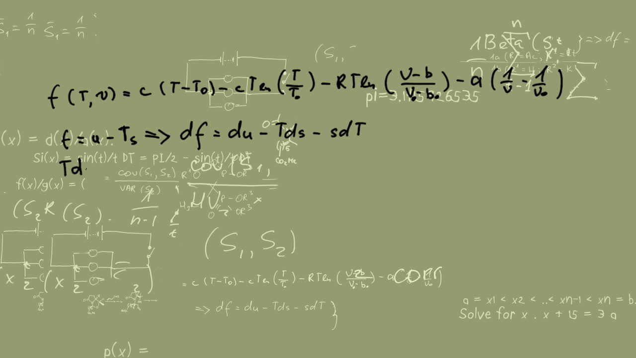 Mathematical equation