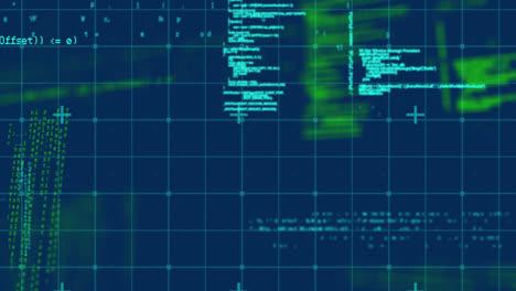 Animation-Der-Datenverarbeitung-Auf-Marinehintergrund