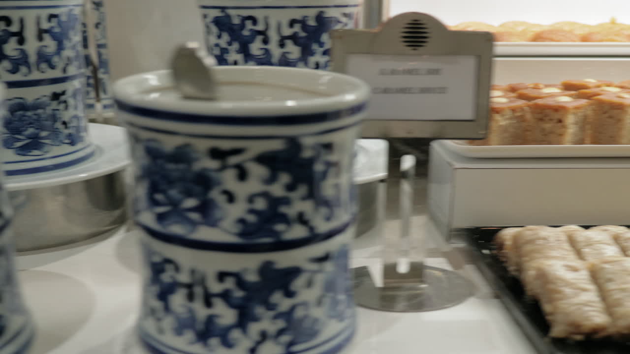 mesa de buffet de postres