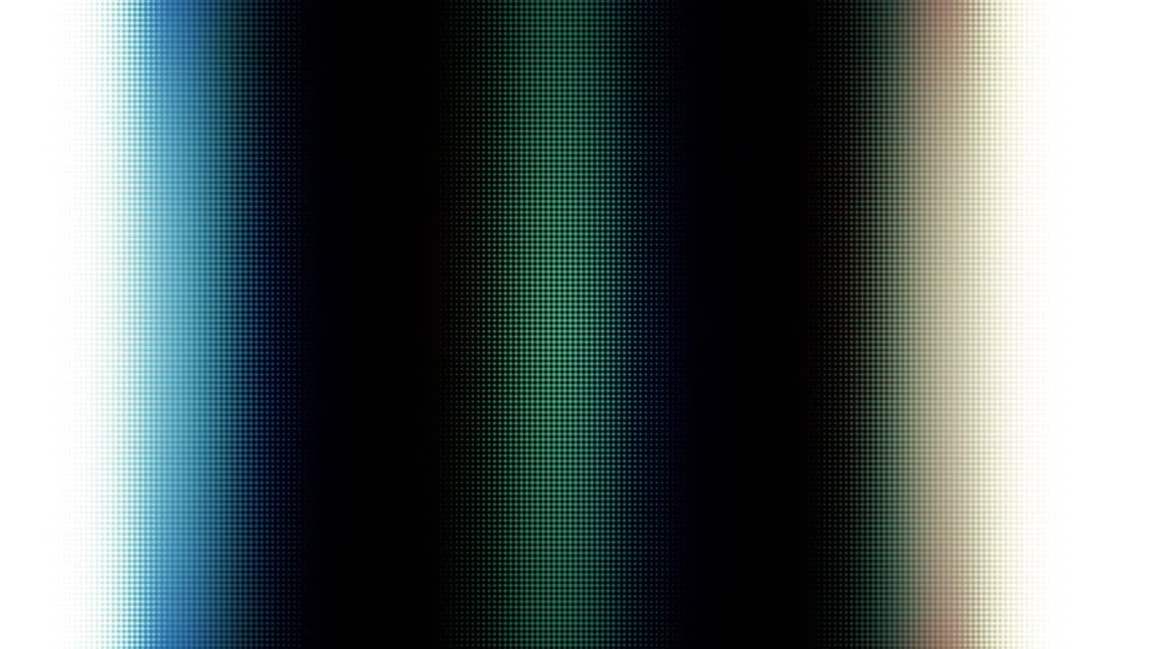 Analog Abstract Tempo Driven Scanning Bars Loop with Pixel Screen