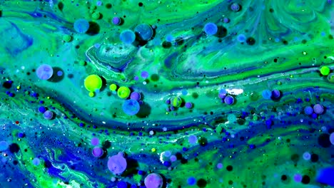 pintura de tinta de arte explotan difusión en la esfera