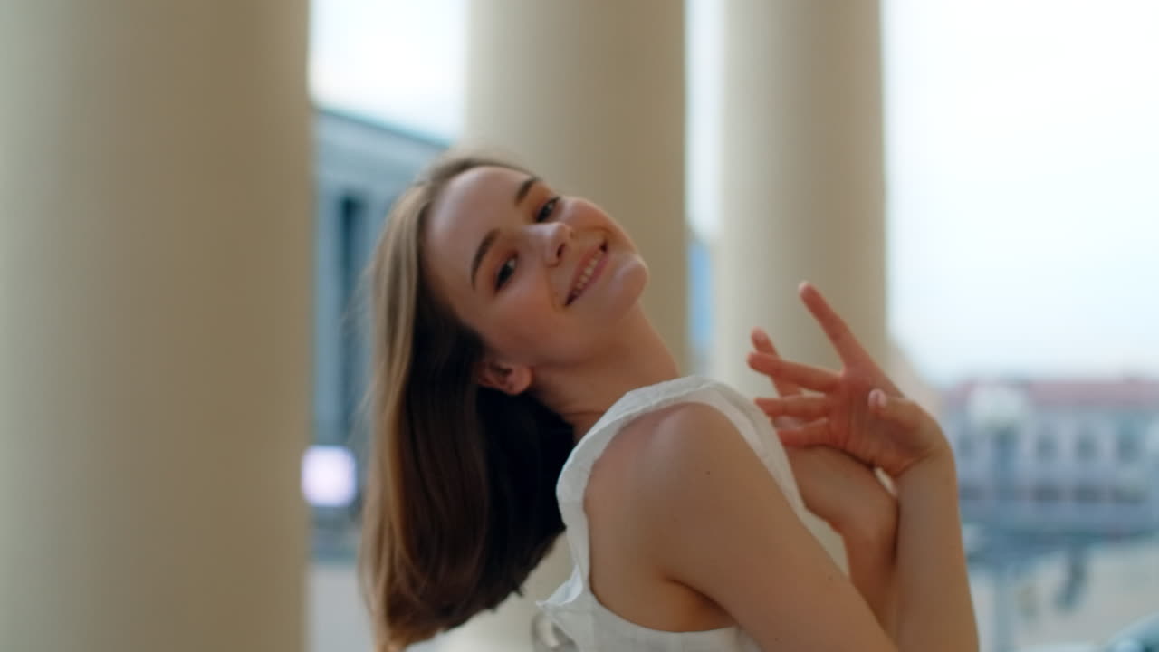 retrato de una mujer joven