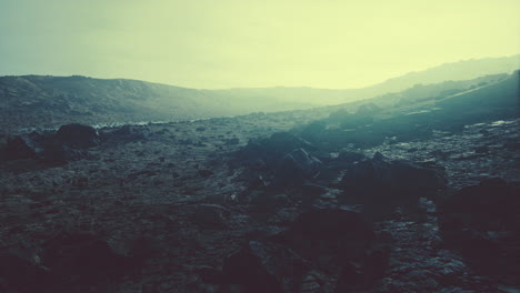 winter view in the massive eilat nature reserve