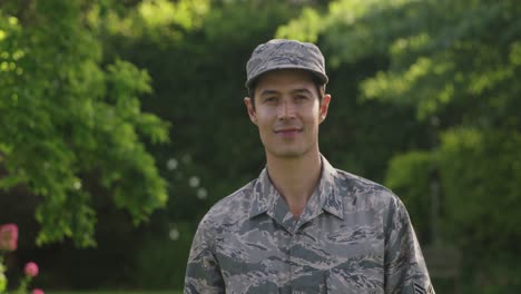 retrato de un soldado