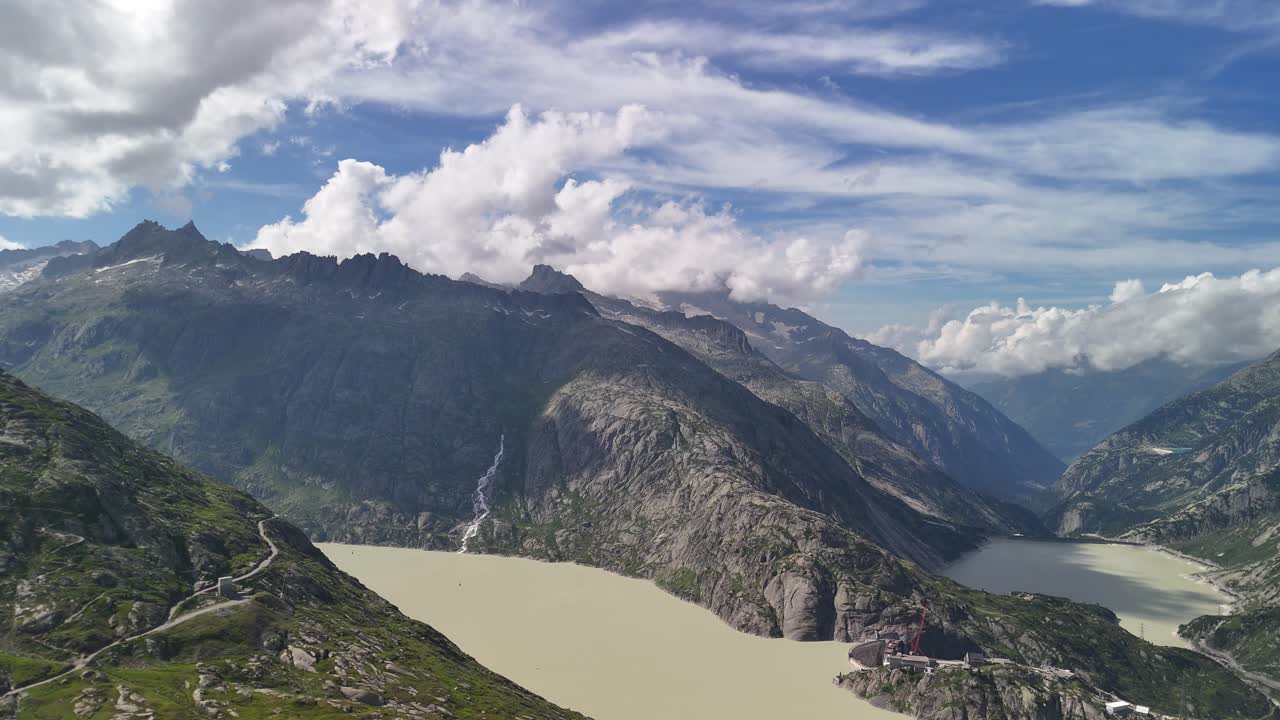그림셀세 (grimse), 스위스 알프스 산맥, 푸른 스카이 라인