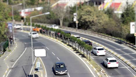 Timelapse-City-Traffic-With-Building