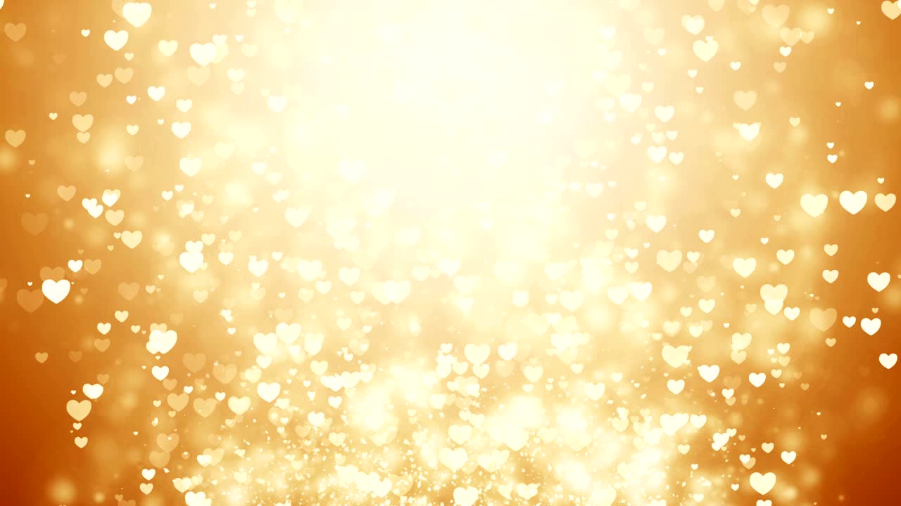 런트인데이 루프, 루프 가능한 추상적인 배경, 날아다니는 심장