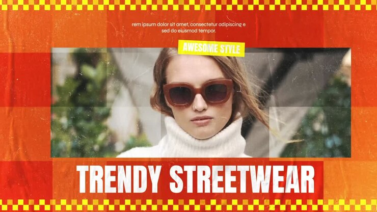 Dynamic Streetwear Fashion Promo Featuring Trendy Young Women