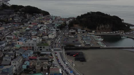 Skyline-Luftbild-In-Kamakura