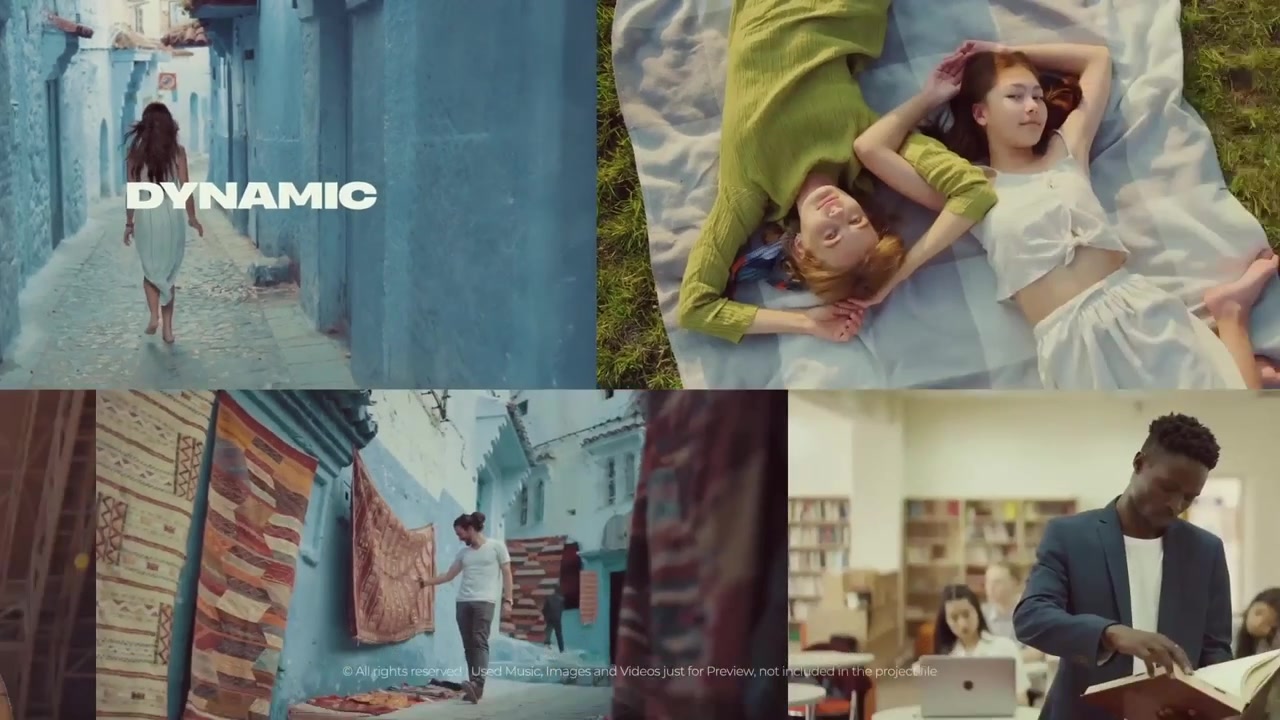 Úvodní znělka Energy Stomp je rychlá a dynamická šablona pro Adobe Premiere Pro CC2018 se stomp designem, moderními přechody a minimalistickými typografickými animacemi.