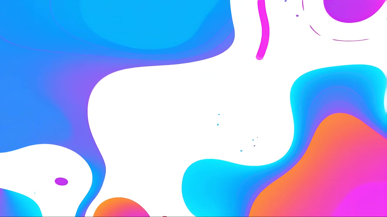 Sfondo Animato Astratto e Colorato 4K