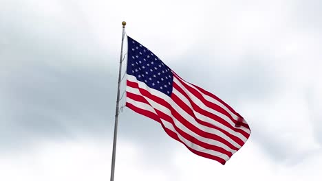 American-flag-waving-in-the-wind-on-a-beautiful-sunny-day-in-slow-motion-4H