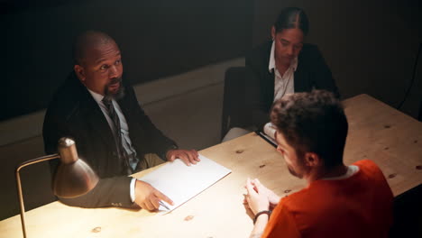 police interrogation of suspect