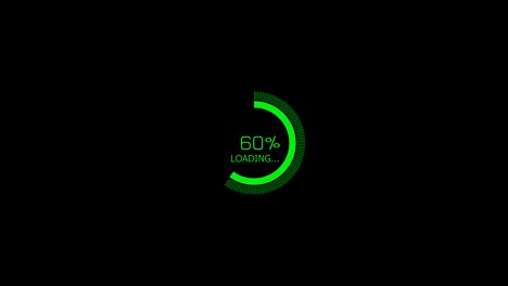 Loading circle 100%