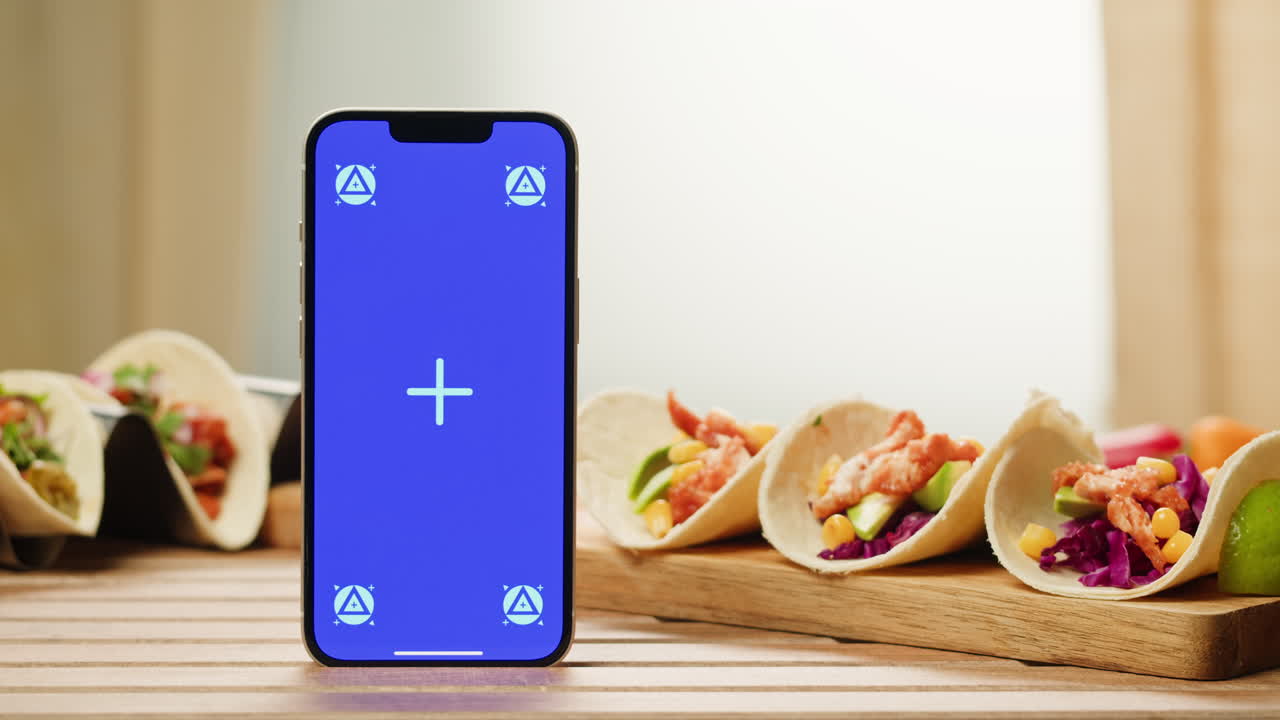 Tacos and Smartphone Photo