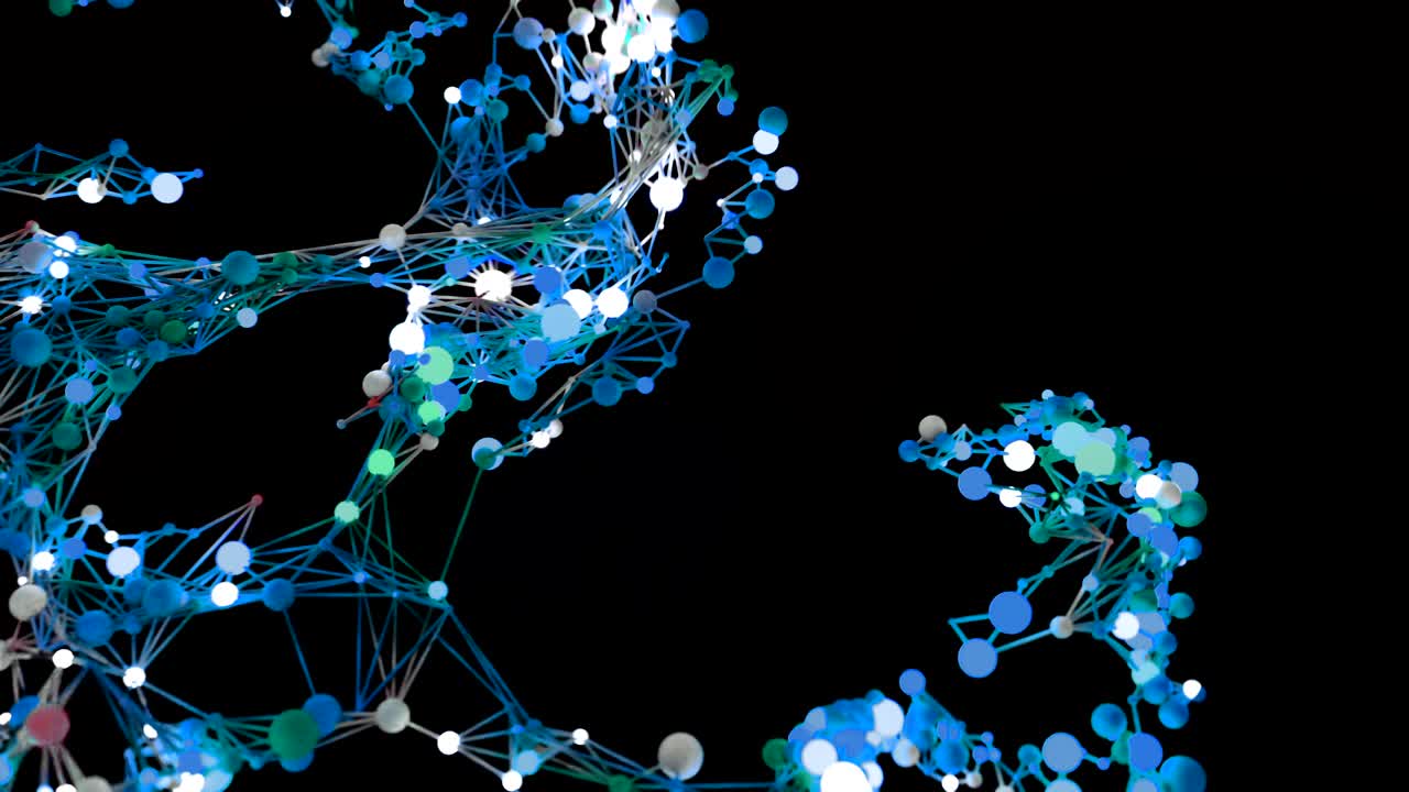 분자 네트워크 성장