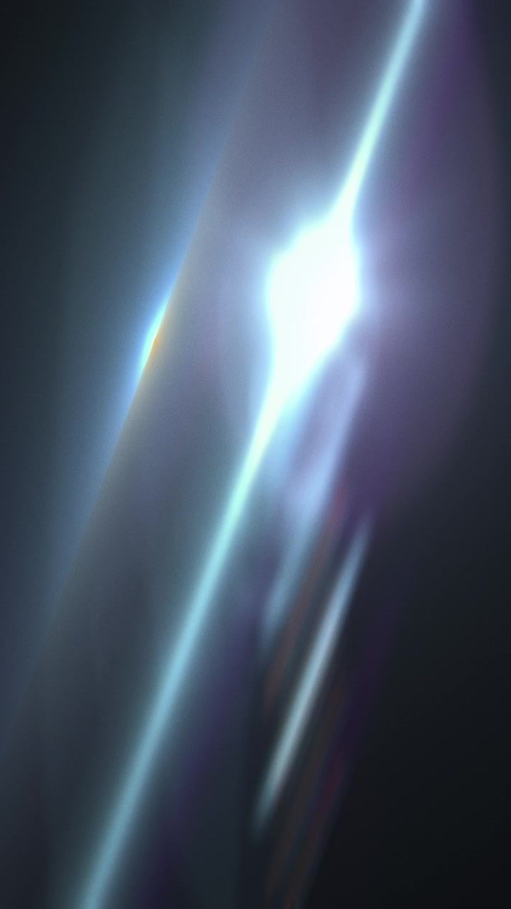 Perdite di luce e bagliori dell'obiettivo dinamici e astratti
