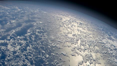 a flight over earth