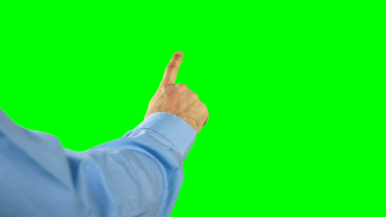 la mano de un hombre tocando la pantalla digital 4k