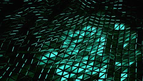 abstract green geometric background