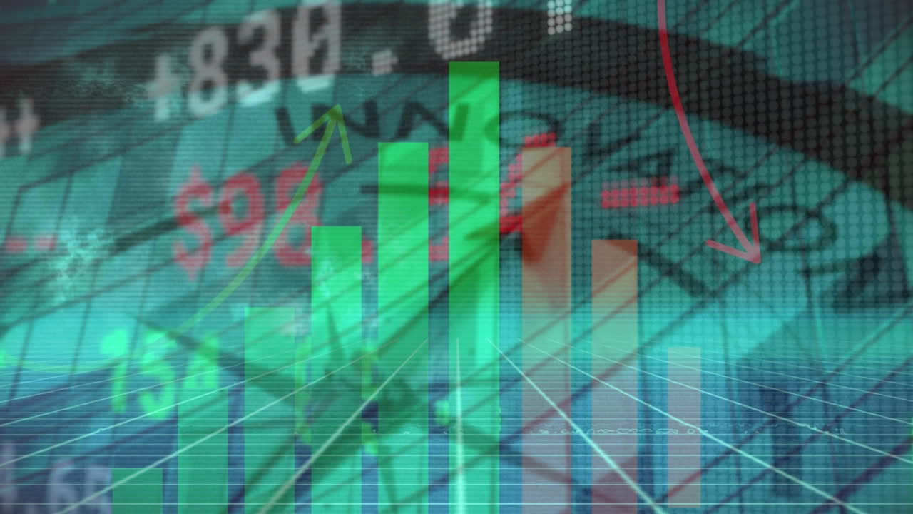 금융 데이터 처리의 24시간 애니메이션