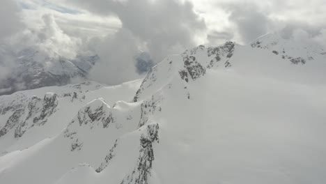 Dramatic-aerial-view-of-a-Glacier-and-mountains-in-British-Columbia