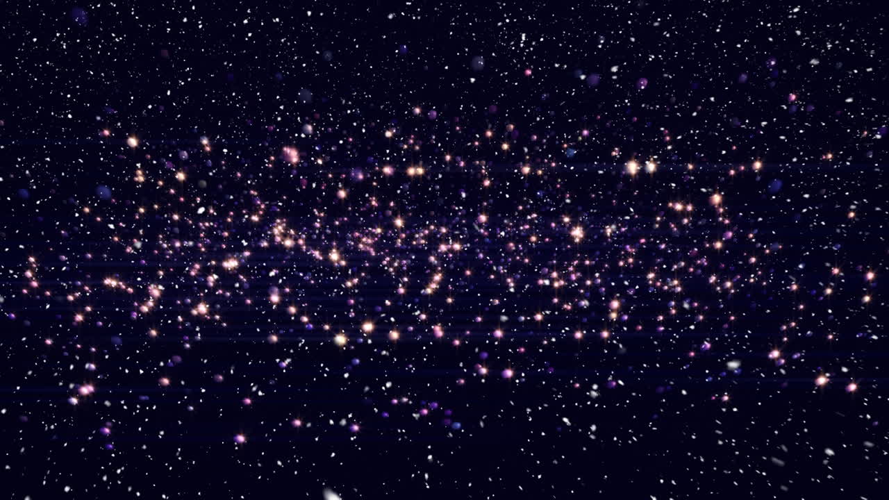 크리스마스 반 ⁇ 이는 빛으로 눈이 내리고